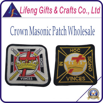 Bordado Masónico York Rite Knight Templar Cruz Patch